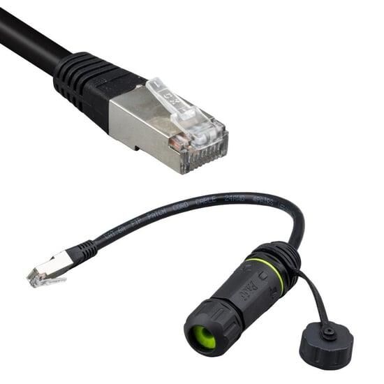 PM-24593 ERKEK - DİŞİ IP68 SU GEÇİRMEZ RJ45 KONNEKTÖR  POWERMASTER