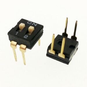 2 Pin Entegre Tip Dip Switch