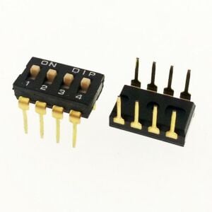 4 Pin Entegre Tip Dip Switch