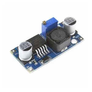 LM2596 Ayarlanabilir Voltaj Düşürücü Güç Modülü (4-35V Giriş - 1-30V Çıkış)