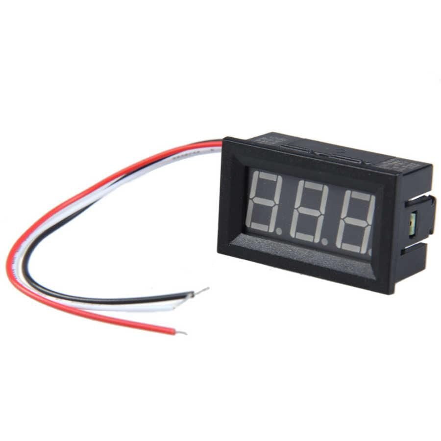 voltmetre digital (0-100v dc ) 48x29x22 ıc-278-2 ekonomik 3 kablolu(DVM-568P)