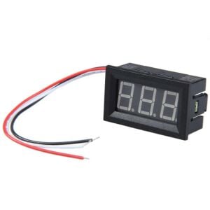 voltmetre digital (0-100v dc ) 48x29x22 ıc-278-2 ekonomik 3 kablolu(DVM-568P)