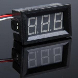 voltmetre digital (0-100v dc ) 48x29x22 ıc-278-2 ekonomik 3 kablolu(DVM-568P)