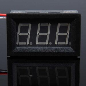 voltmetre digital (0-100v dc ) 48x29x22 ıc-278-2 ekonomik 3 kablolu(DVM-568P)