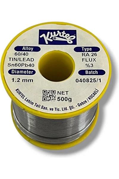 KURTEL 500GR 1,2mm  Sn60/Pb40 LEHİM TELİ