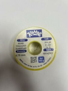 KURTEL 100GR 0,75mm  Sn60/Pb40 LEHİM TELİ