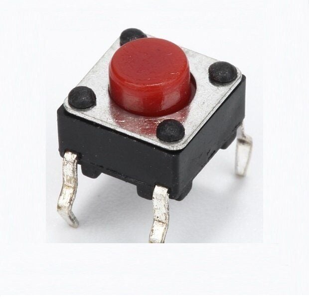 TACT  BUTON  6x6 Kırmızı 5 mm BH-62