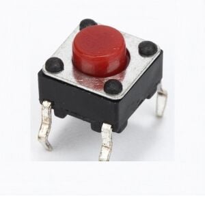 TACT  BUTON  6x6 Kırmızı 5 mm BH-62