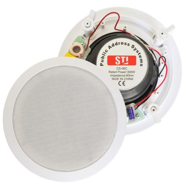 CS-06 TAVAN TİPİ TRAFOSUSZ HOPARLÖR