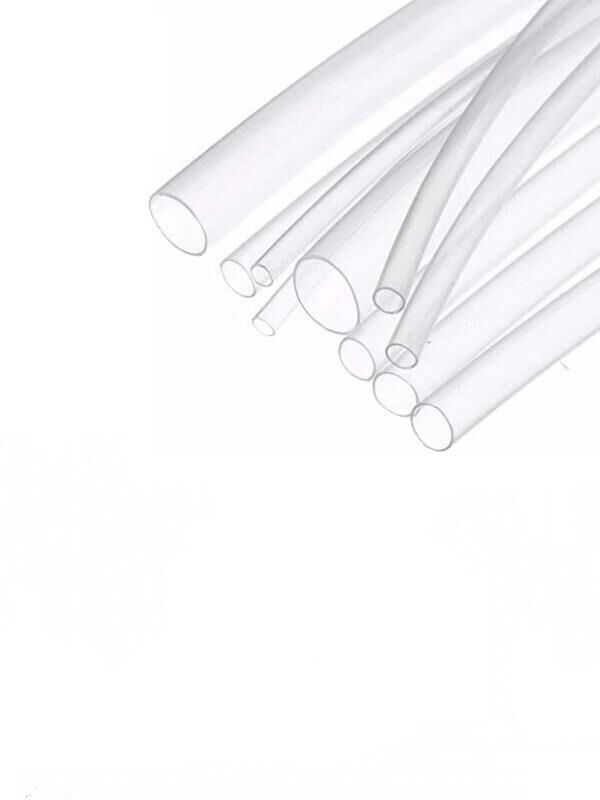 Woer Makaron 6,4 mm Şeffaf (1 Metre)