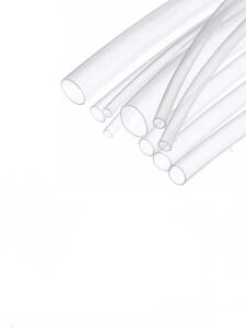 Woer Makaron 6,4 mm Şeffaf (1 Metre)