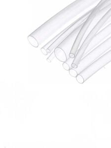 Woer Makaron 6,4 mm Şeffaf (1 Metre)