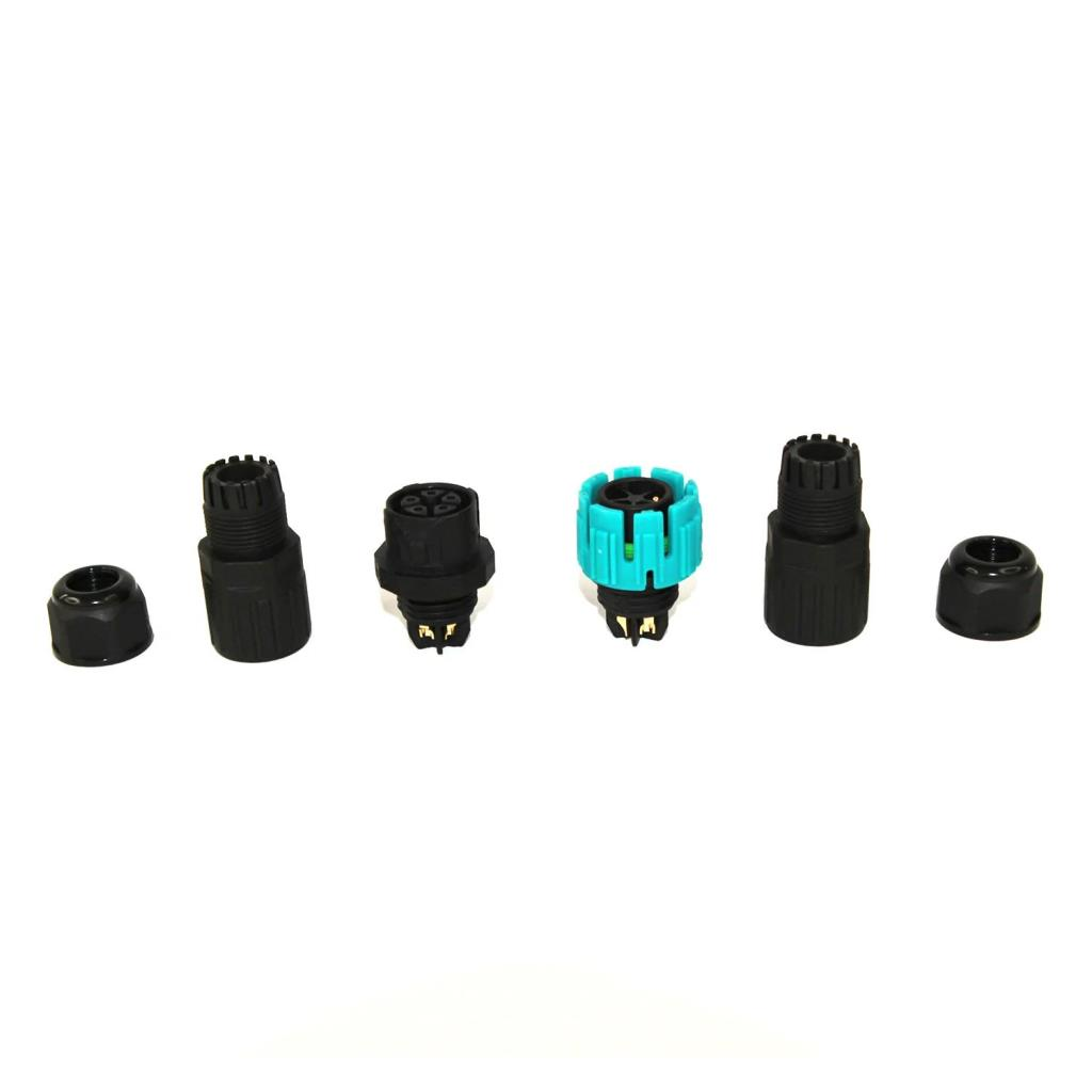 WPI-M19-MF-05M16 IP68 5 PİN ERKEK-DİŞİ KABLO BİRLEŞTİRME KONNEKTRÖRÜ(TTF)