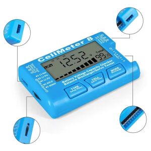 powermaster pm-26959 pil tester lcd cellmeter8 pil ölçüm cihazı