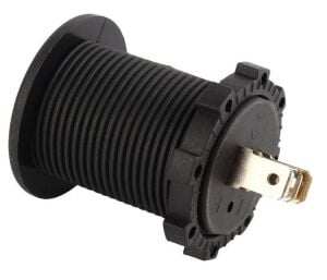 Ampermetre & Voltmetre Kırmızı 6 ~ 30V /  0 ~ 10A Yuvarlak Panel Tip