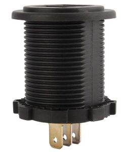 Ampermetre & Voltmetre Kırmızı 6 ~ 30V /  0 ~ 10A Yuvarlak Panel Tip