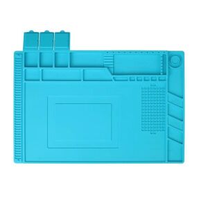 Silikon Çalışma Tamir Pedi S160 450x300mm Isıya Dayanıklı Manyetikli