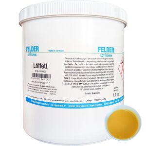 Lehim Pastası Lötfett  Felder 1000GR Made in Germany