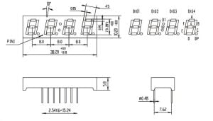 KPF-5461  BSRND-BURN 14 mm 4'lü Anot Display Kırmızı