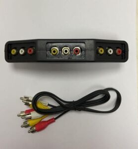 TV RCA DAĞITICI 3 lü oval  KABLO SEÇİCİLİ BS-001