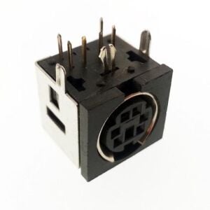 06 LI MİNİ DİN JAK DİŞİ ŞASE TİP 224-6F