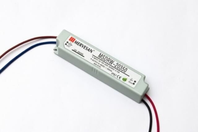 LED DRİVER MSD-20-700 20W 9-30VDC 700mA  MERVESAN IP67