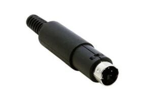 06 LI MİNİ DİN ERKEK KABLO TİP  224-6M