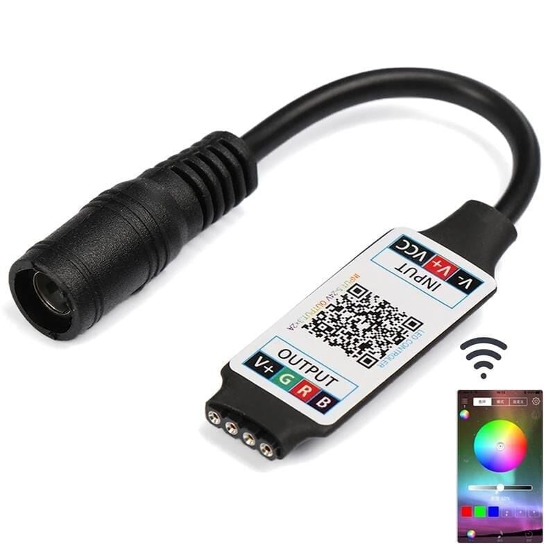 LED RGB Kontrol Devresi BLUETOOTH  RGB  192W 5-24VDC