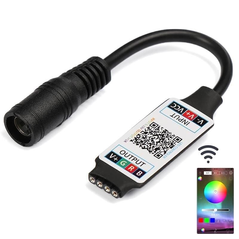LED RGB Kontrol Devresi BLUETOOTH  RGB  192W 5-24VDC