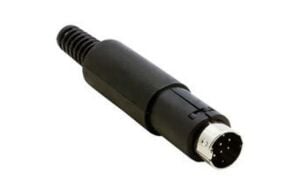 08 Lİ MİNİ DİN ERKEK KABLO TİP  224-8M