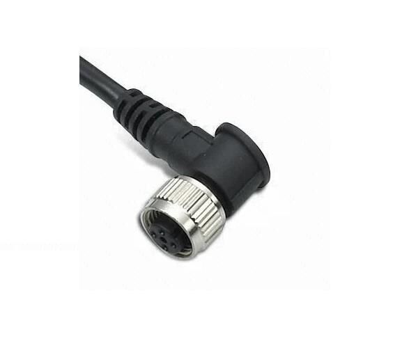 LANBAO E12T-N4G2 M12 DİŞİ  4  PİN 90*  2 MT KABLOLU KONNEKTÖR