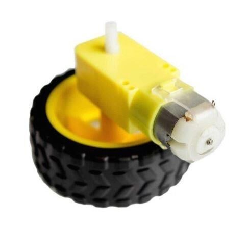 Arduino Robot Smart Car 3-6v Dc Motor + Tekerlek Seti
