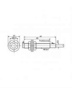 Lambao LR18TBF05DPC  M18 Düz Kafa 5 mm 10-30VDC PNP
