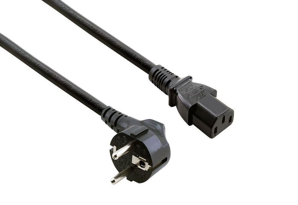 POWER 220V kablo Siyah 3x0,75mm 15mt Uptech LPK-109