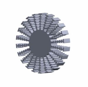 SOĞUTUCU 25830 LSD-120 / 5 CM ALÜMİNYUM