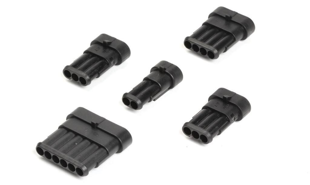 3 Pim Superseal Erkek Konnektör Su Geçirmez ( Pim ve Contasız )