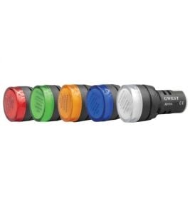 AD116-22DS-Y  22mm YEŞİL 220V SİNYAL LAMBASI