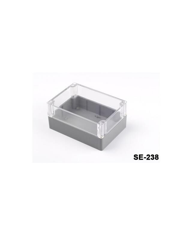 AK-SE-238 171x121x80 ABS IP65 Contalı Kutu
