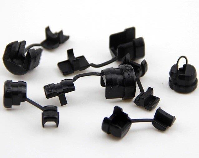 4N-4 Kablo Geçiş Lastiği Kablo Tutucu Ayarlanabilir Gromet 12,7-13,1x11,8mm