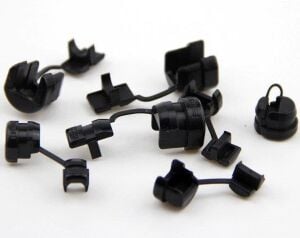 4N-4 Kablo Geçiş Lastiği Kablo Tutucu Ayarlanabilir Gromet 12,7-13,1x11,8mm