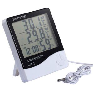 Htc-2 Saat Termometre Isı Nem Ölçer Problu -10/+50°