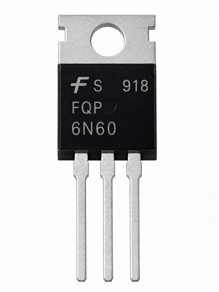 FQP 6N60  Mosfet Transistör 5,5A 600V N Kanal