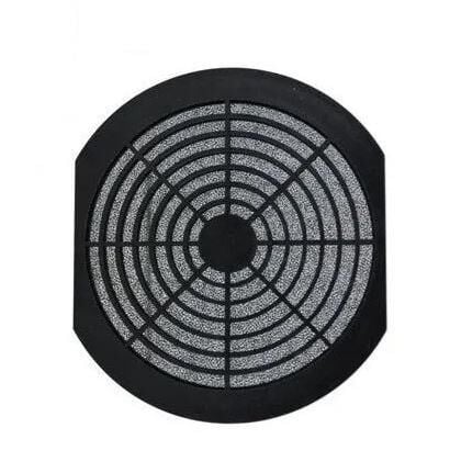Fan Filtresi Plastik Süngerli 170x150mm Siyah