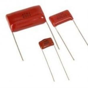 KD-100nF 250V  Damla  Rm:15mm X2 mavi  Damla Tip Kondansatör