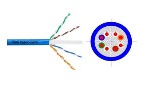 Ülkü Ük-3903 CAT 6 Kablo UTP (1 metre)
