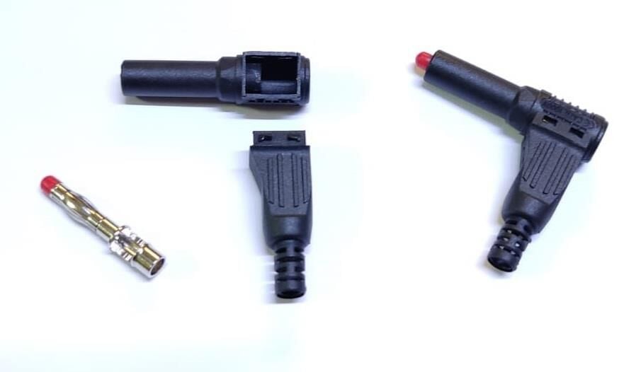 BJ504-2 SİYAH 4 mm BANAN JAK CAT II 1000V / MAX. 32A