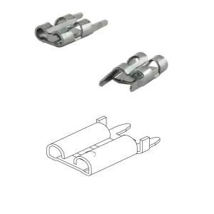 Kablo Terminal ( Kalaylı ) Dişi Pcb 6,3 mm TD 2162 DPK (1Adet Fiyatıdır)