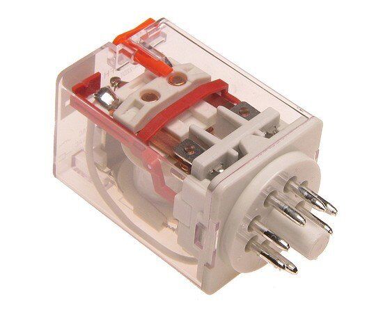 Hongfa Röle, 24V/AC 2 Kontak 8 Pin HF10FH & 024A-2ZT