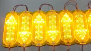 Led Modül 2835 Sarı Ok Yönü İşaretli 12v Dv (1 Adet Fiyatıdır)