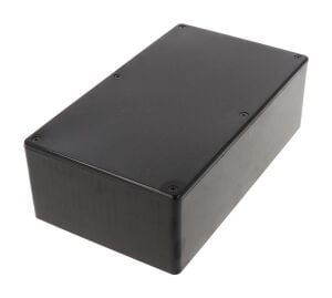 HAMMOND 1591ESBK GEN PURPOSE BOX HIPS BLACK
